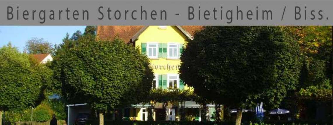 Nette-Leute Stammtisch am 13.06.2014 im Biergarten Storchen in Bietigheim!