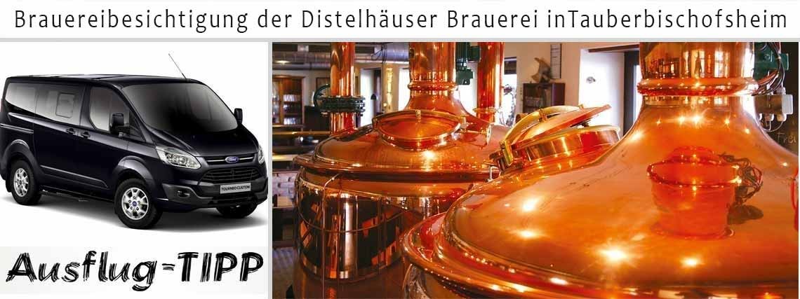Brauereibesichtigung der Distelhäuser Brauerei in Tauberbischofsheim